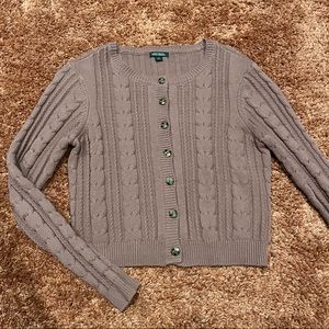 Wild Fable Pink Button Up Sweater